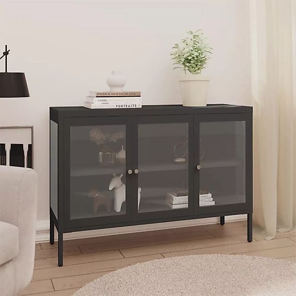 vidaXL Sideboard Sideboard Anthrazit 105x35x70 cm günstig online kaufen