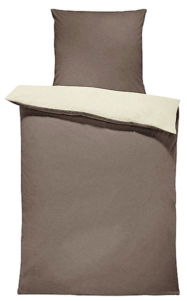 One Home Bettwäsche Doubleface Unifarben, Fleece, günstig online kaufen