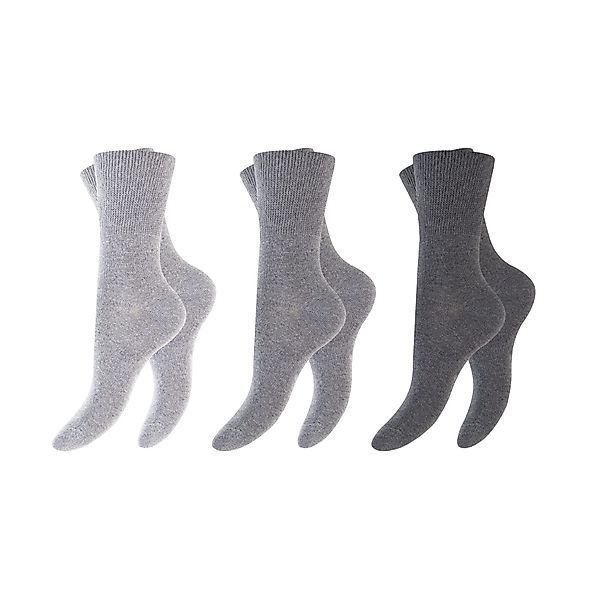 Footstar Gesundheitssocken Unisex Diabetiker Socken 3er-Pack, günstig online kaufen