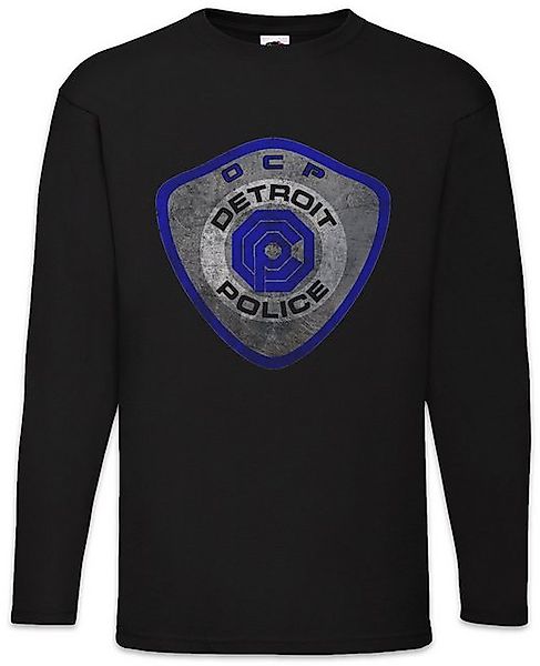 Urban Backwoods Langarmshirt Detroit Police Logo Langarm T-Shirt Detroit OC günstig online kaufen