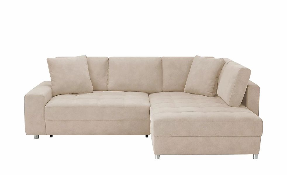 bobb Ecksofa  mit pflegeleichtem Bezugsstoff  Arissa de Luxe  ¦ beige ¦ Maß günstig online kaufen