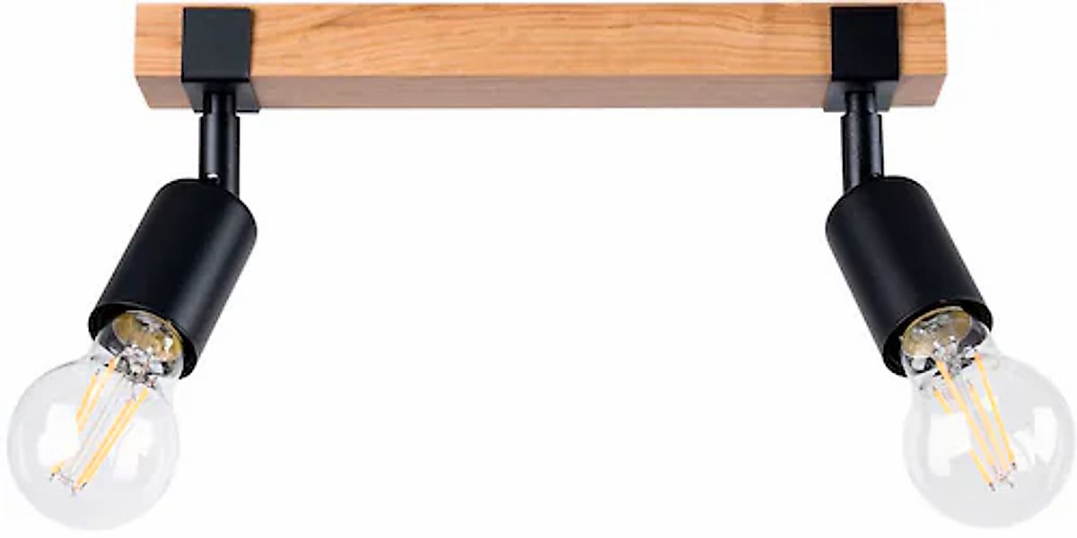 SOLLUX lighting Deckenleuchte »ZUCA«, 2 flammig, Leuchtmittel E27   ohne Le günstig online kaufen