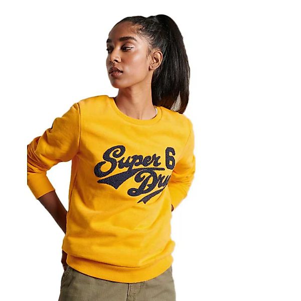 Superdry Collegiate Chenille Sweatshirt XS Utah Gold günstig online kaufen
