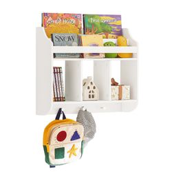 SoBuy Bücherregal KMB46, Kinderregal Wandregal Hängeregal günstig online kaufen