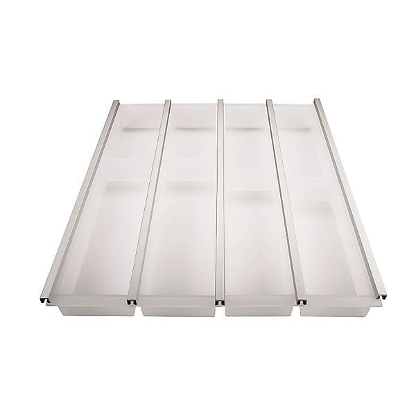 SOTECH Cuisio Besteckeinsatz 500 mm Höhe 55 mm Transluzent Weiß günstig online kaufen