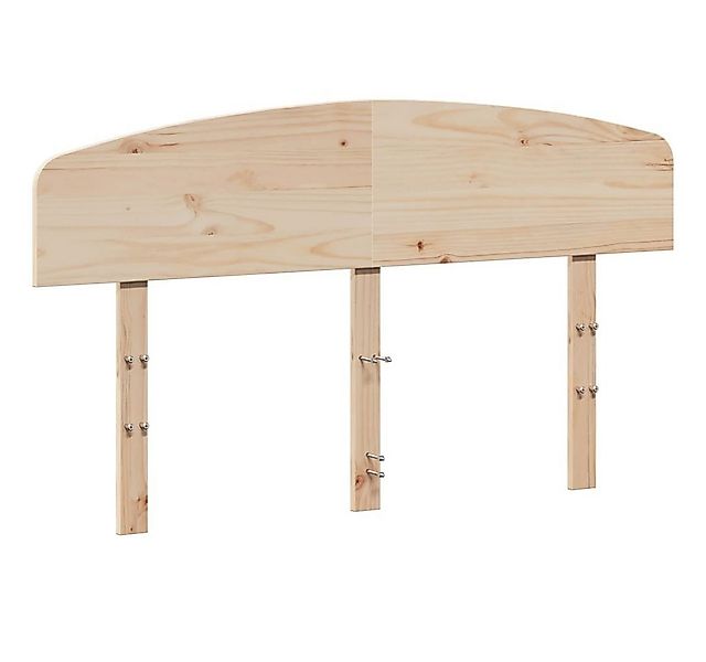 vidaXL Bett Kopfteil 140 cm Massivholz Kiefer (1-tlg) günstig online kaufen