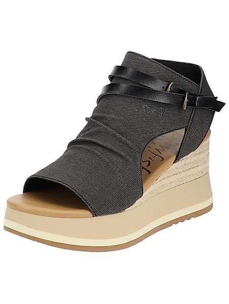 Blowfish Sandalen Lederimitat/Textil Keilsandalette günstig online kaufen