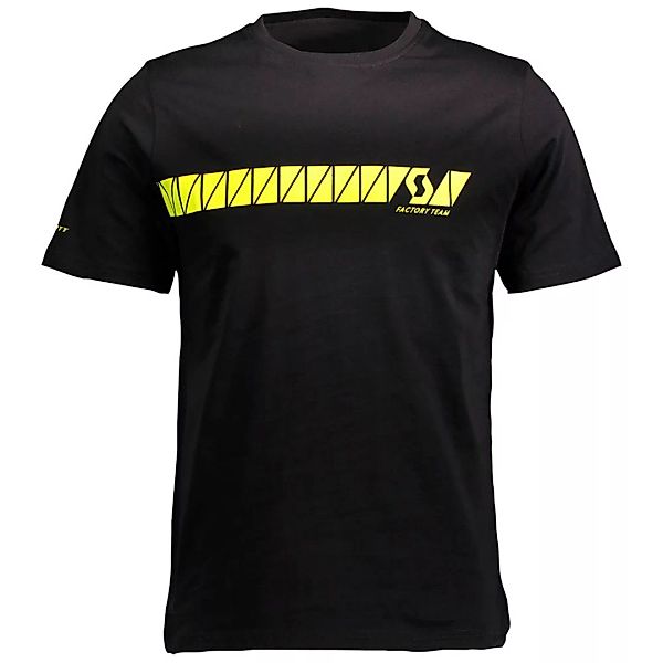 Scott Corporate Ft Kurzärmeliges T-shirt 2XL Black / Sulphur Yellow günstig online kaufen