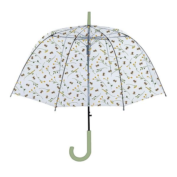 esschert design Stockregenschirm, Transparenter Regenschirm Bienenmuster günstig online kaufen