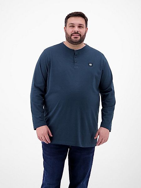 LERROS Sweatshirt Serafino-Langarmshirt für Herren günstig online kaufen