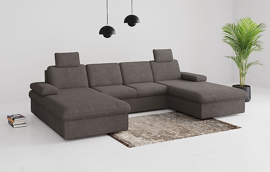 sit&more Wohnlandschaft Moreno U-Form, B: 309 günstig online kaufen