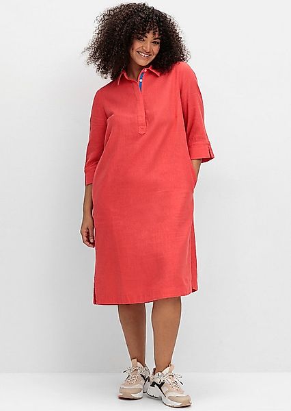 Sheego Etuikleid Blusenkleid 3/4-Arm günstig online kaufen