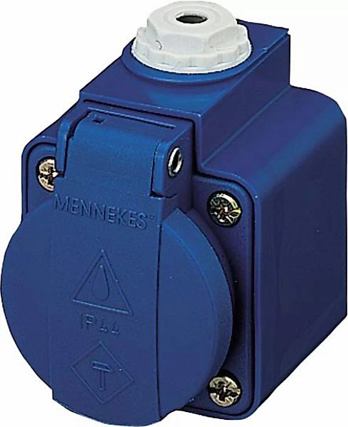 Mennekes Schuko-Aufbau-Steckdose 16A,2p+E,230V 10082 günstig online kaufen