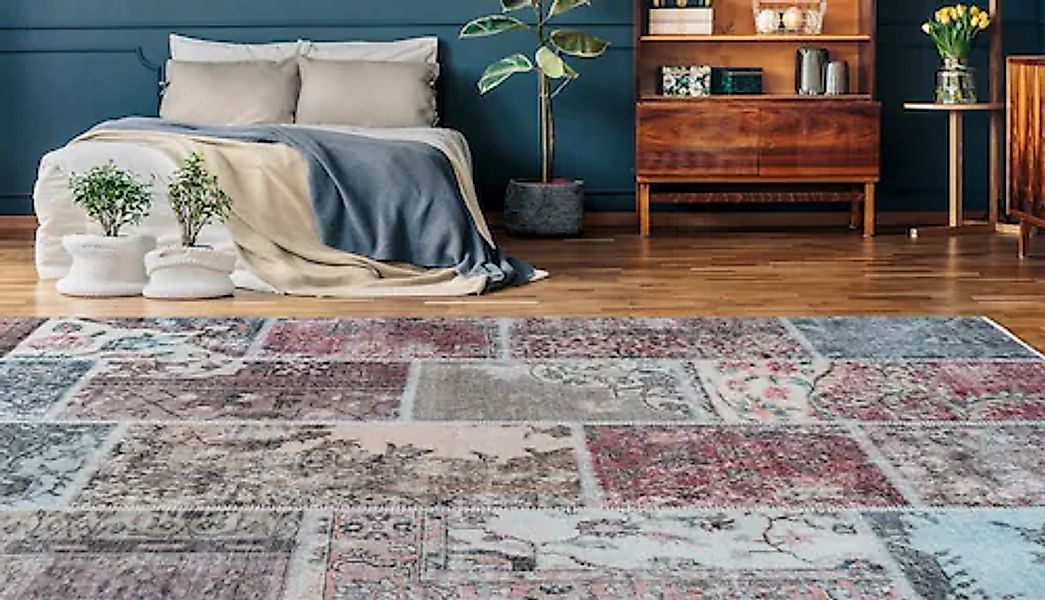 Padiro Teppich »Toska 225«, rechteckig, 5 mm Höhe günstig online kaufen