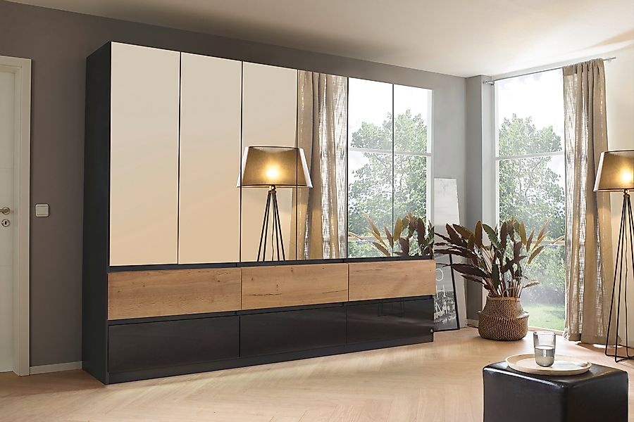 rauch Drehtürenschrank Winnipeg grifflose Front, Schubkästen günstig online kaufen