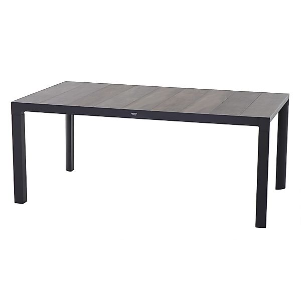 Siena Garden Gartentisch Talina Rechteckig Washed Grau 100 cm x 180 cm günstig online kaufen