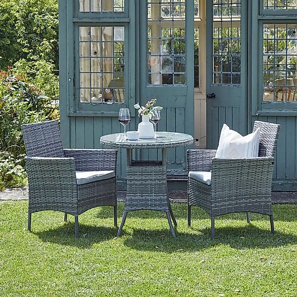 HTI-Living Garten-Essgruppe Gartenmöbel Amelia, (Set, 3-tlg., günstig online kaufen
