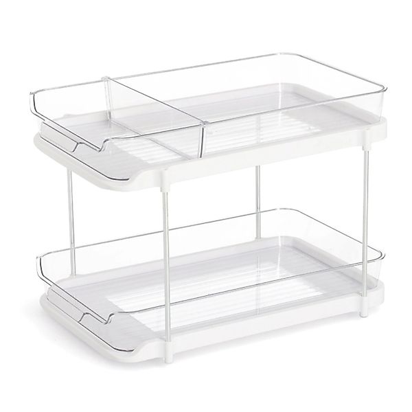 Zeller Present Standregal "Etagenregal, Kunststoff" mit Schiebesystem, pfle günstig online kaufen