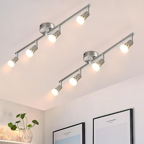 ZMH Deckenleuchte 4 Flammig-GU10 Modern Deckenspot günstig online kaufen