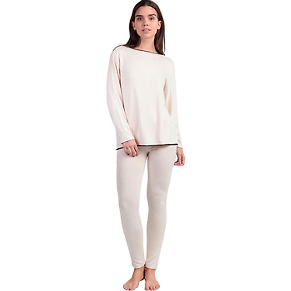 Admas  Kleider & Outfits Pyjama Legging Top Langarm Rundhalsausschnitt Eleg günstig online kaufen
