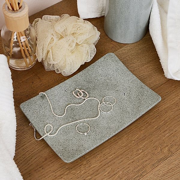 wohnfreuden Dekoschale Sandstein Schale 18 cm günstig online kaufen