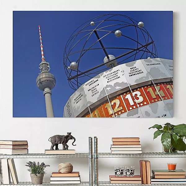Leinwandbild Berlin - Querformat Berlin Alexanderplatz günstig online kaufen