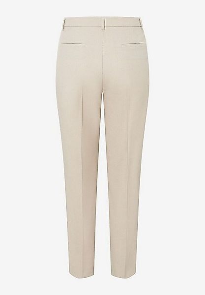 MORE&MORE Bequeme Jeans Struktur-Hose beige Frühjahrs-Kollektion günstig online kaufen