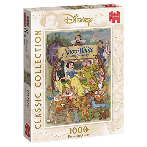 Jumbo Spiele 19490 - Disney Classic Collection Snow White Puzzle - (1000 Te günstig online kaufen