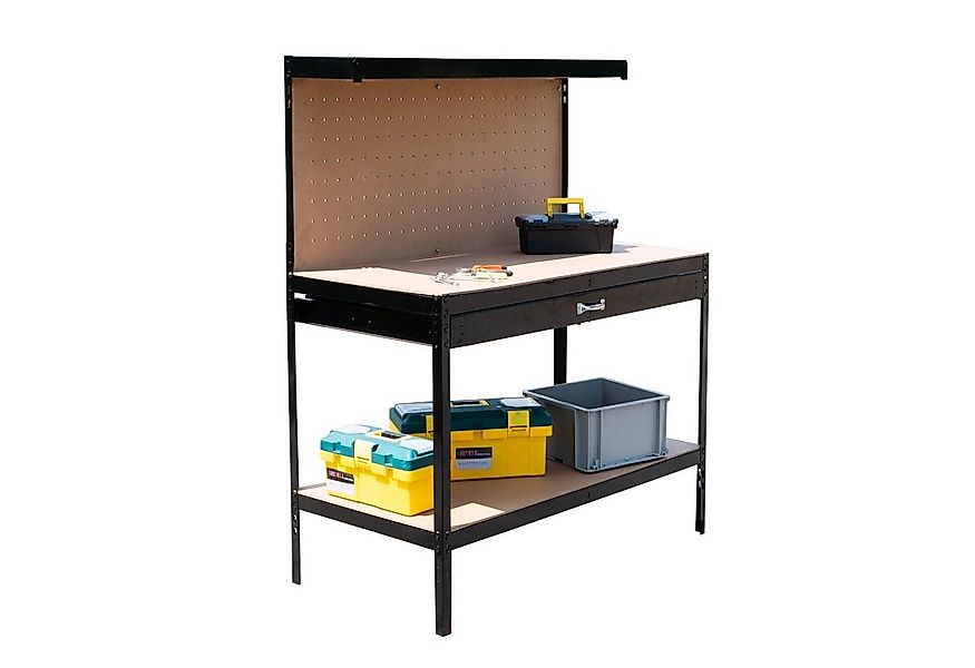 HTI-Line Werkbank Werkbank Havel 1, (Stück, 1-tlg), Lochwand für Werkzeuge günstig online kaufen