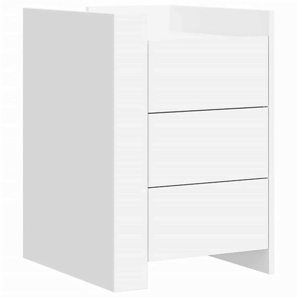 vidaXL Nachttisch Nachttisch Weiß 45x50x65 cm günstig online kaufen