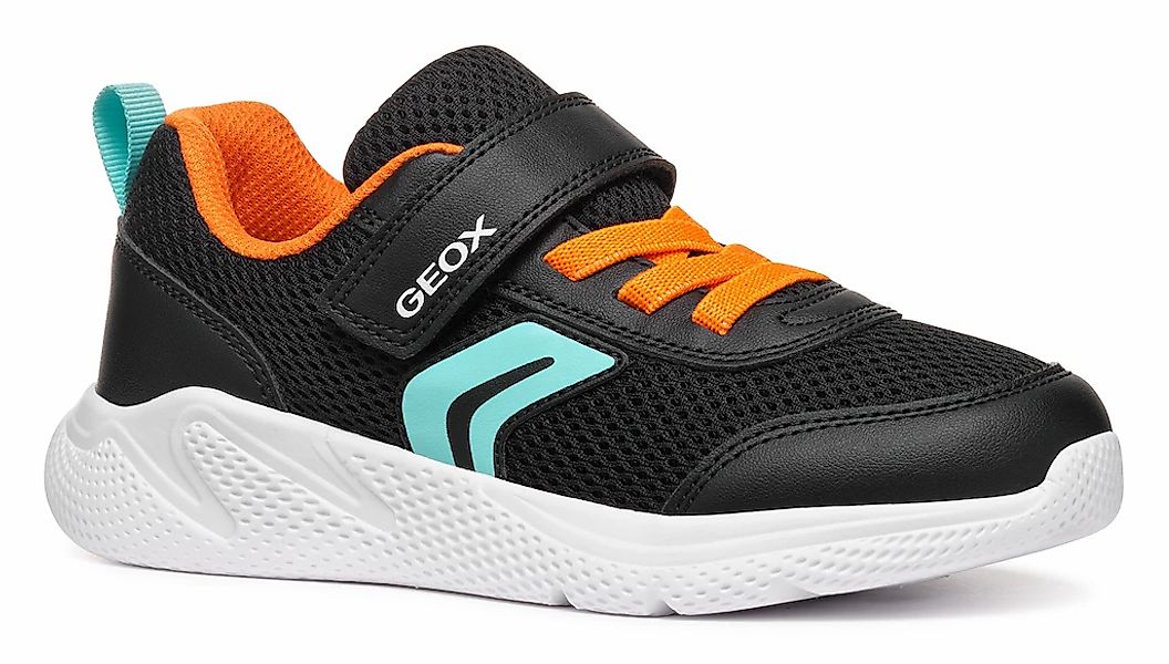 Geox Sneaker "J SPRINTYE BOY", Klettschuh, Freizeitschuh, Jungenschuh mit e günstig online kaufen