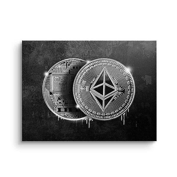 DOTCOMCANVAS® Leinwandbild BITCOIN & CRYPTO Wandbilder, günstig online kaufen