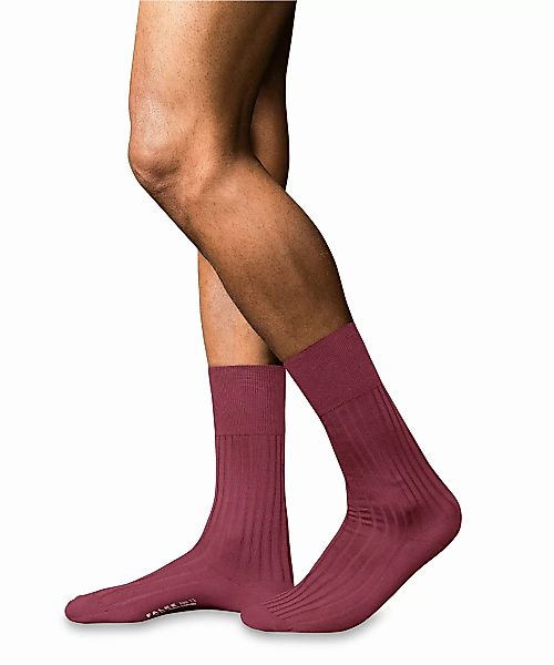 FALKE No. 13 Finest Piuma Cotton Gentlemen Socken, Herren, 43-44, Rot, Uni, günstig online kaufen