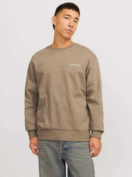 Jack & Jones Sweatshirt "JJEBRADLEY GRAPHIC SWEAT CREW NOOS" mit Front und günstig online kaufen