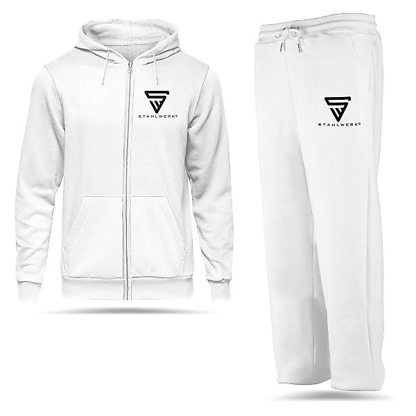 STAHLWERK Jogginganzug Jogginganzug Weiß Größe L günstig online kaufen