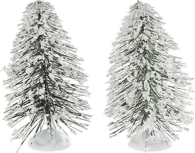 VBS Dekofigur Tannenbaum mit Schnee (2 St), H 10 cm, 2 Stück günstig online kaufen