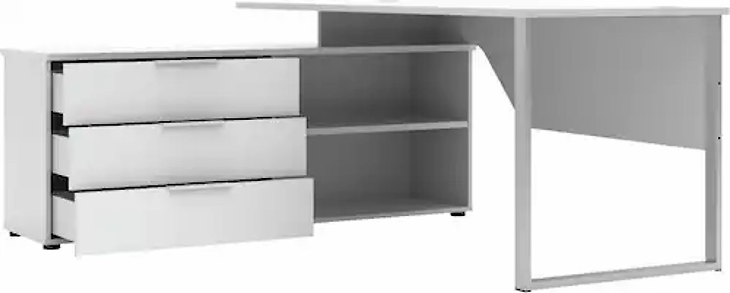 Innostyle Schreibtisch »Schreibtisch Santorin, 180/77/160 cm ( B/H/T)« 1 St günstig online kaufen