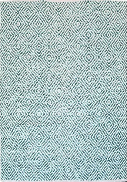 calo-deluxe Teppich »Luba 333«, rechteckig, 7 mm Höhe, reine Baumwolle, Woh günstig online kaufen