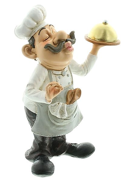 Dekoleidenschaft Dekofigur "Chefkoch Francois" aus Polyresin, günstig online kaufen