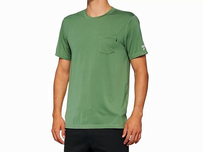 100% T-Shirt Mission Athletic T-Shirt - olive (1-tlg) günstig online kaufen