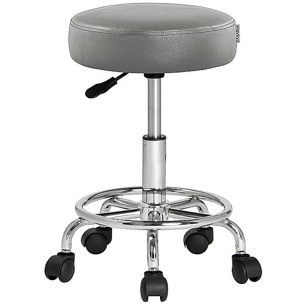 Casaria Drehhocker, Höhenverstellbar 10cm Polsterung 360°C Drehbar 51-65cm günstig online kaufen