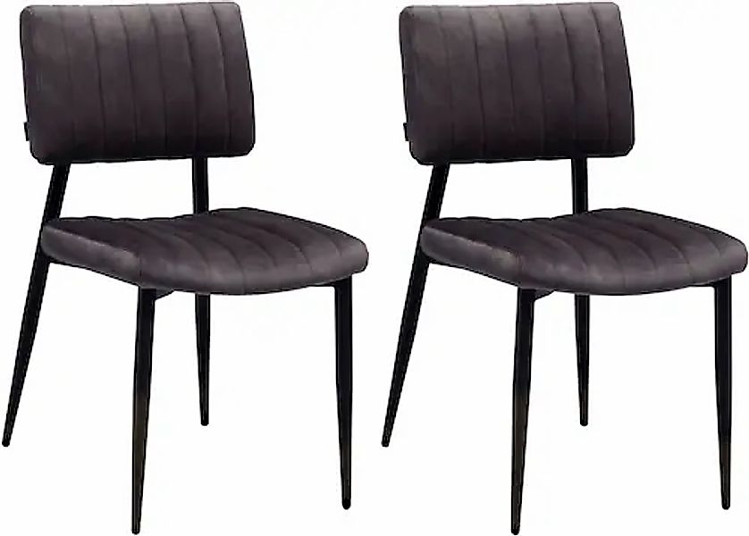 OMG Design Esszimmerstuhl »Ivan«, (Set), 2 St., Stoff, pflegeleichter Samtv günstig online kaufen