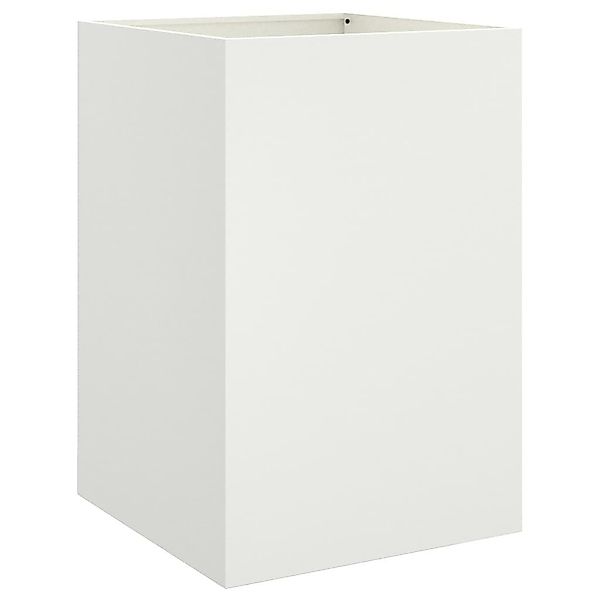 vidaXL Pflanzkübel, Pflanzkasten Weiß 52x48x75 cm günstig online kaufen