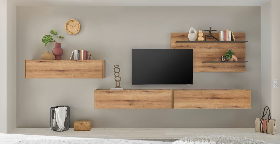 INOSIGN Wohnwand "City/Giron, moderne Anbauwand, Komplettset in vielen Farb günstig online kaufen