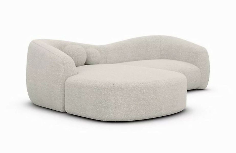 Sofa Dreams Ecksofa Sofa Loungesofa Polster Stoff Eckcouch Murcia L Form ku günstig online kaufen