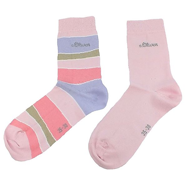 s.Oliver Langsocken s.Oliver Socks (Packung, 2-Paar, günstig online kaufen