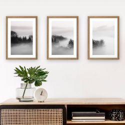 Kreative Feder Poster, Landschaft, Natur, Wald, günstig online kaufen