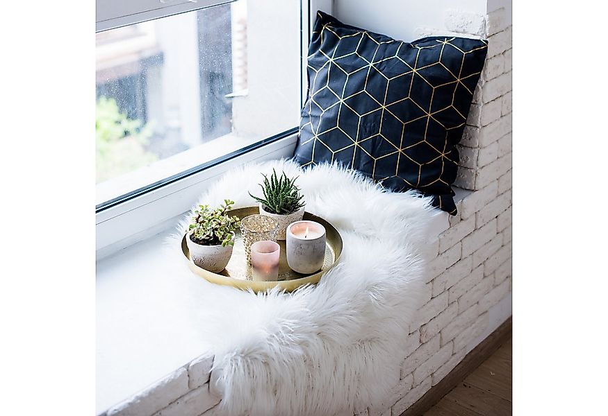 Delindo Lifestyle Tischläufer Fell, Tischdecke zu Weihnachten, 30x120 cm, w günstig online kaufen