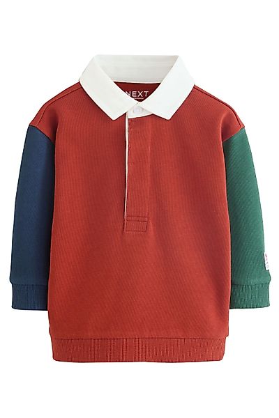 Next Langarm-Poloshirt Kurzärmeliges Rugby-Polohemd (1-tlg) günstig online kaufen