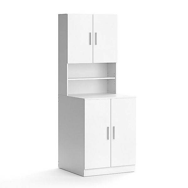 Vicco Waschmaschinenschrank Liana Weiß 71 x 191 cm günstig online kaufen